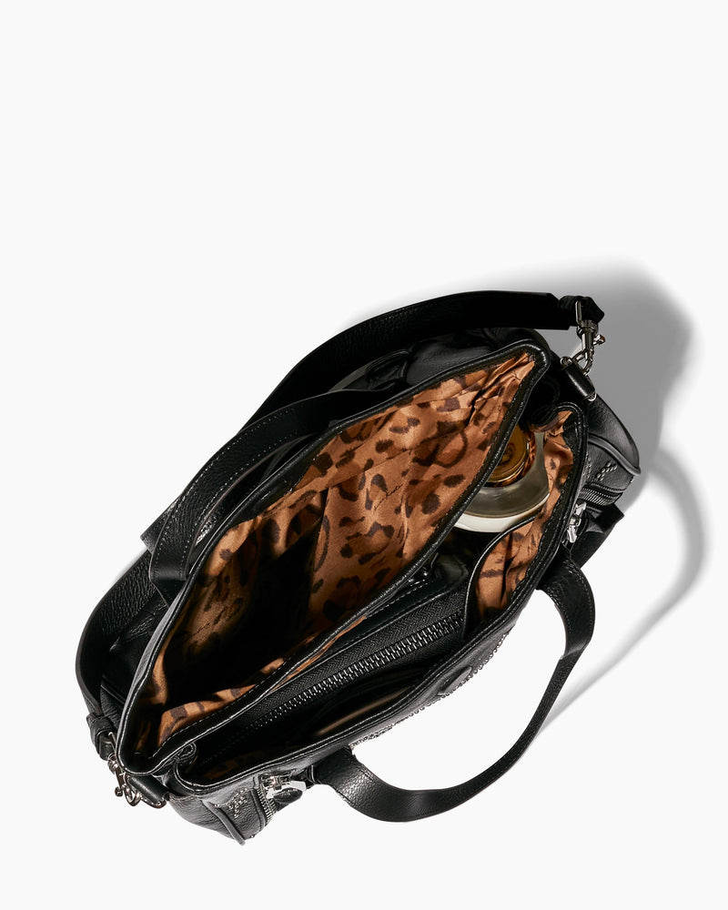 Bali Double Entry Satchel
