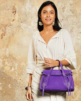 Bali Double Entry Satchel