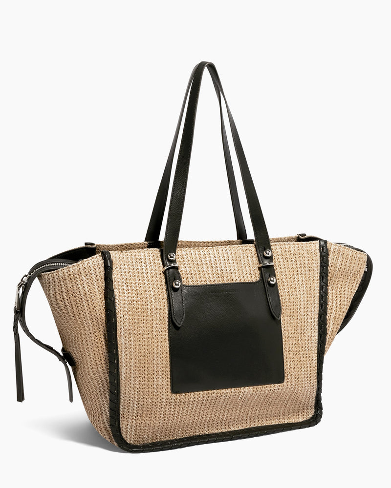 Large Tote - Black/Flamma