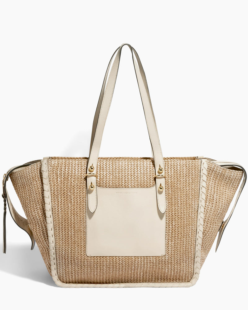 Casablanca Raffia Large Tote