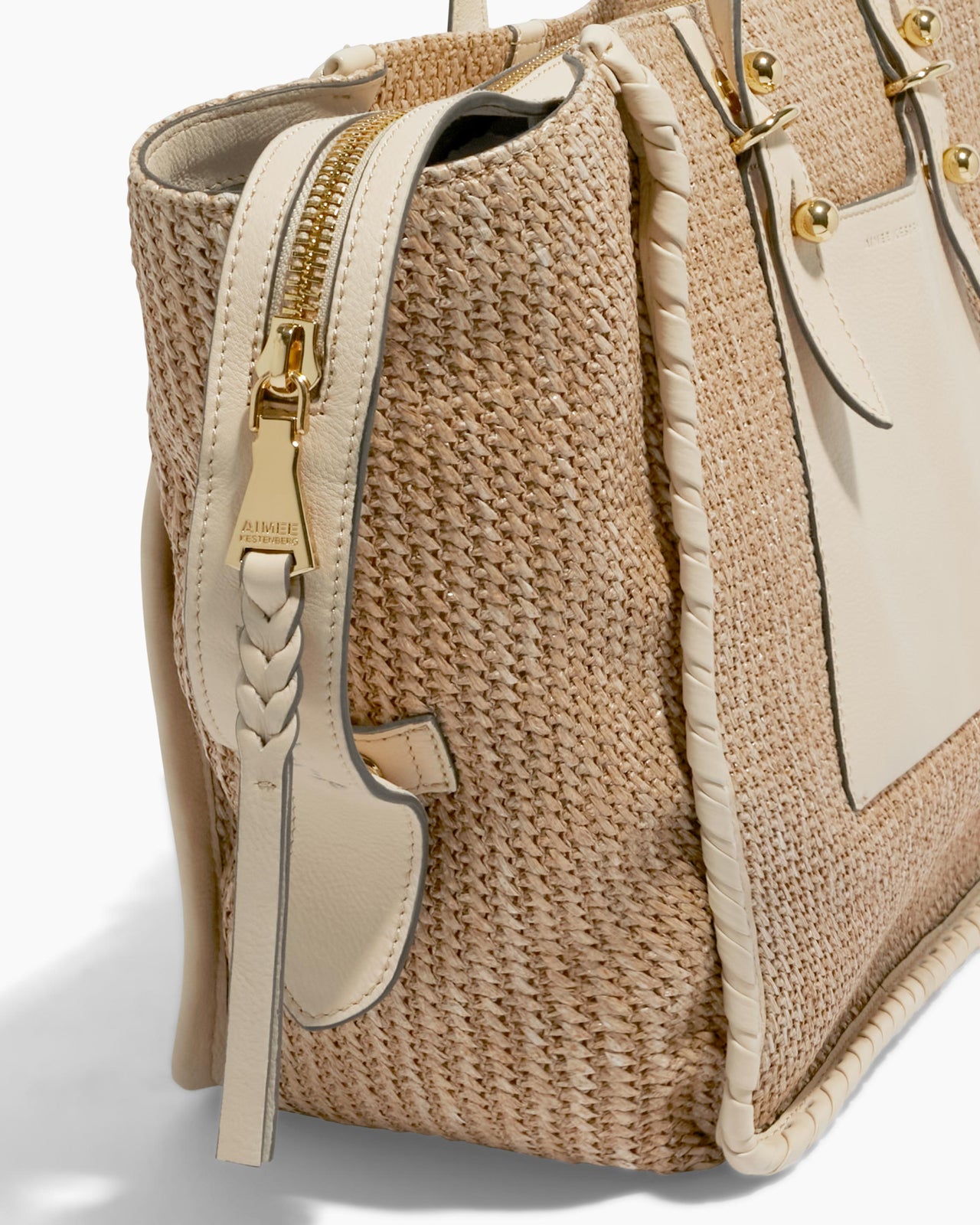 Casablanca Raffia Large Tote