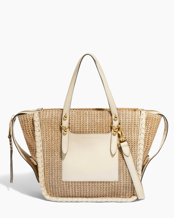 Casablanca Raffia Medium Tote
