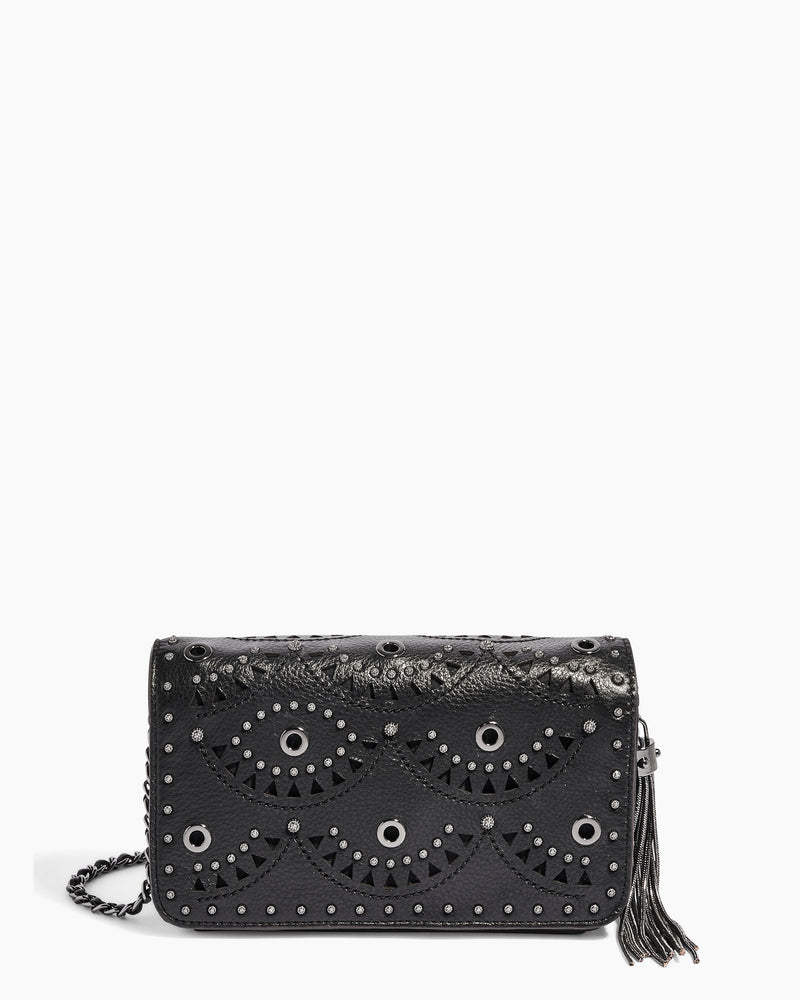 The Skull Bag with Wallet | Leather Skull Tote Purse Rivet -  ClutchToteBags.com