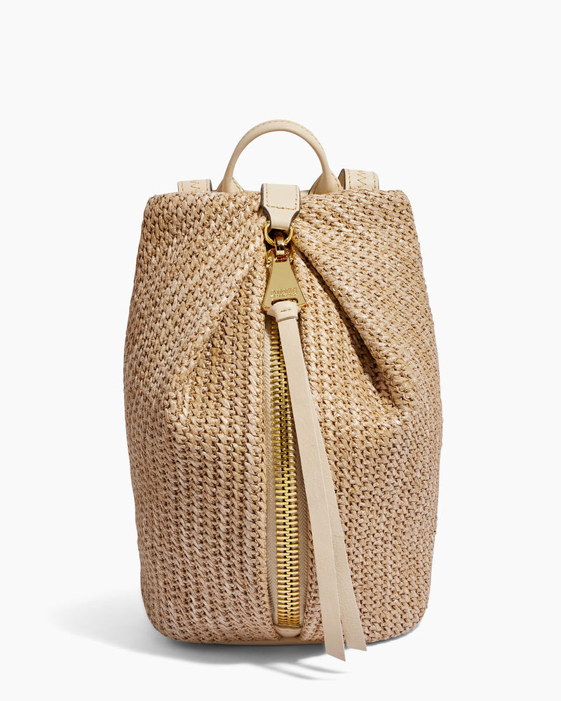 Tamitha Raffia Mini Backpack