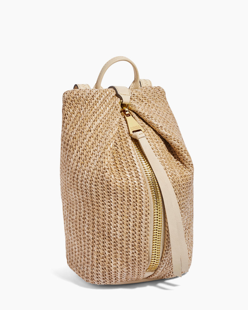 Tamitha Raffia Mini Backpack