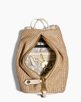 Tamitha Raffia Mini Backpack
