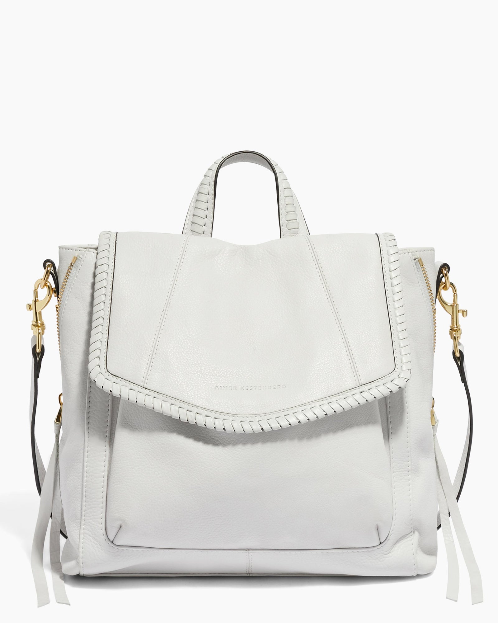 All For Love Convertible Backpack with Shiny Gold | Aimee
