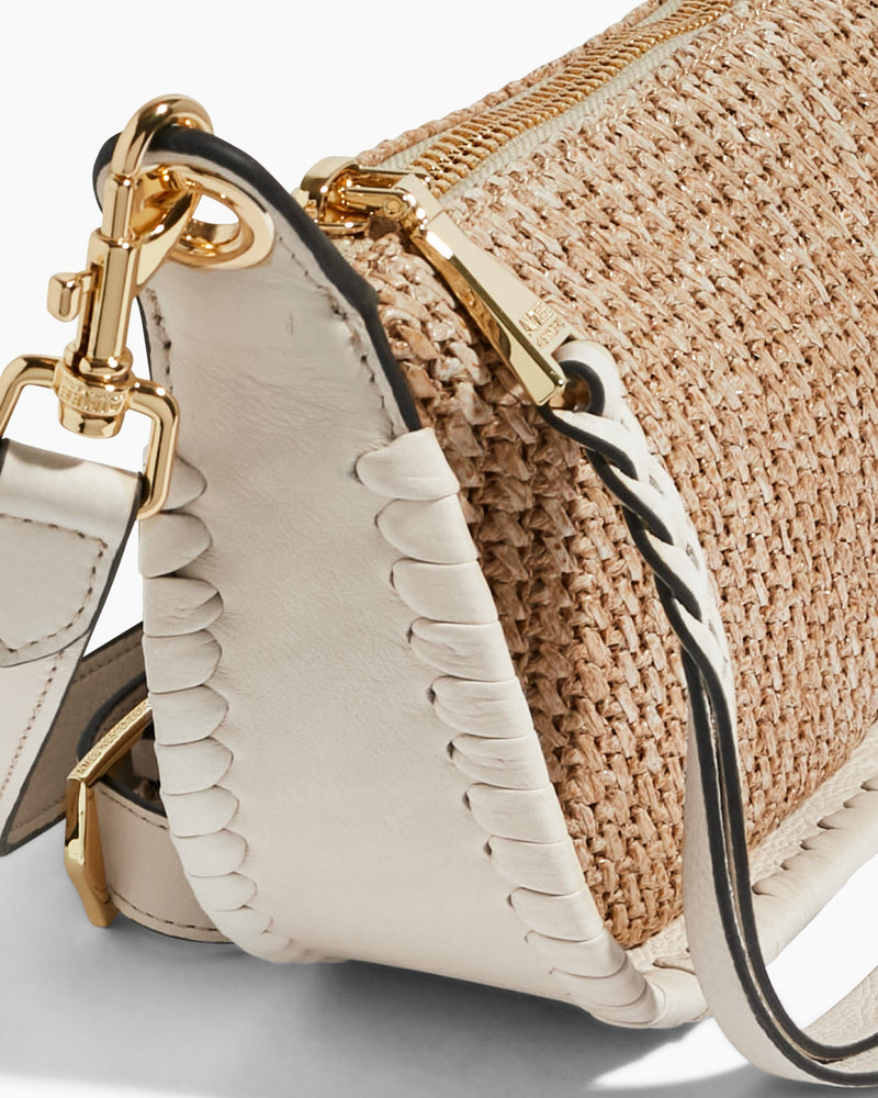 Casablanca Raffia Crossbody