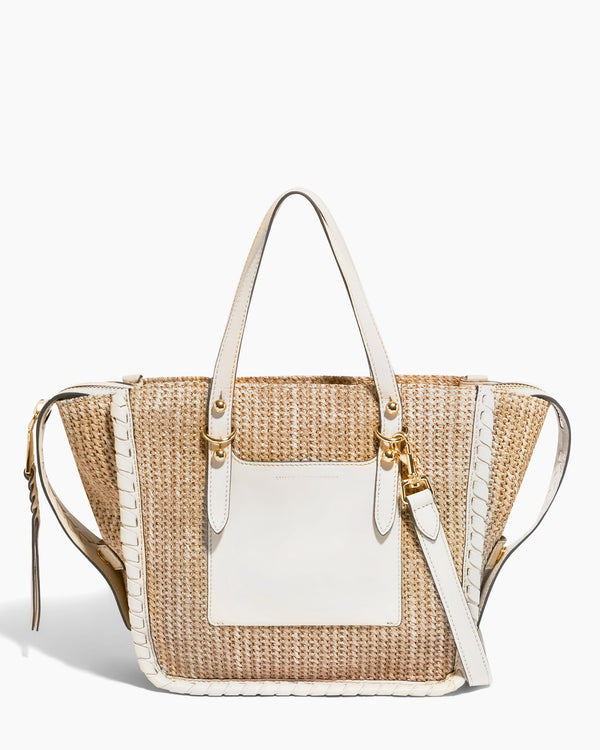 Casablanca Raffia Medium Tote