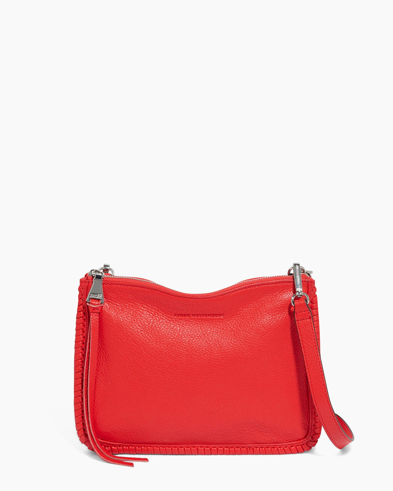Famous Double Top Zip Crossbody