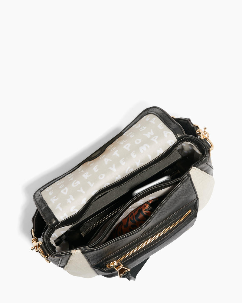 High Riser Convertible Canvas Crossbody