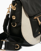 High Riser Convertible Canvas Crossbody