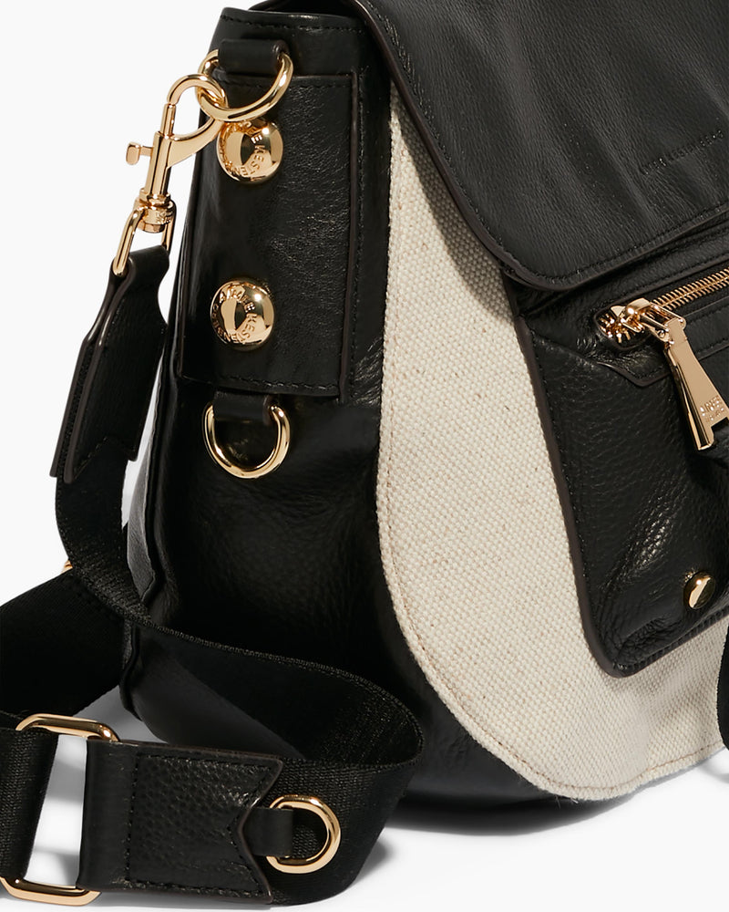 High Riser Convertible Canvas Crossbody