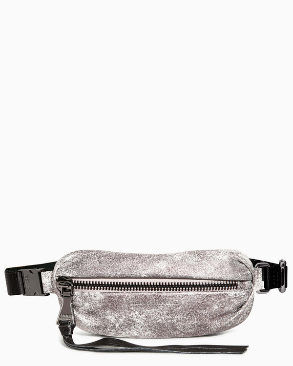 Milan Mini Bum Bag Distressed Pewter
