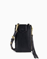 Out Of Office Phone Crossbody - black front