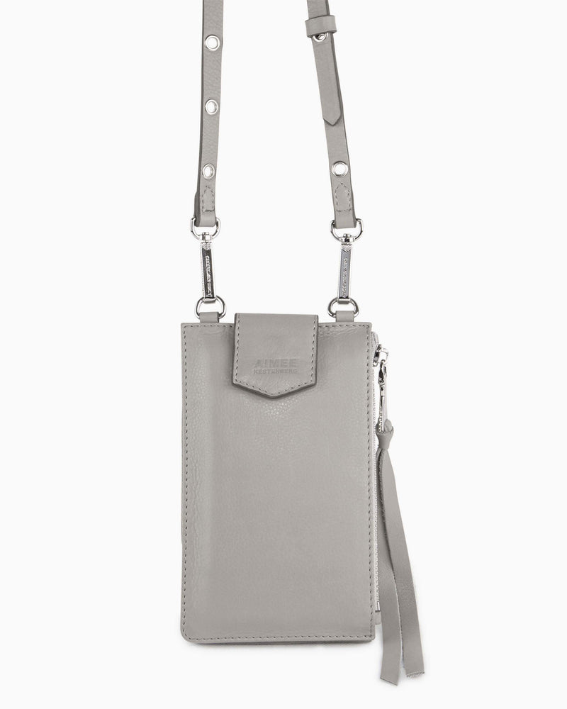 Out Of Office Phone Crossbody - elephant grey alternate view