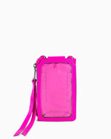 Out Of Office Phone Crossbody - pop pink interior functionality