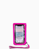 Out Of Office Phone Crossbody - pop pink detail