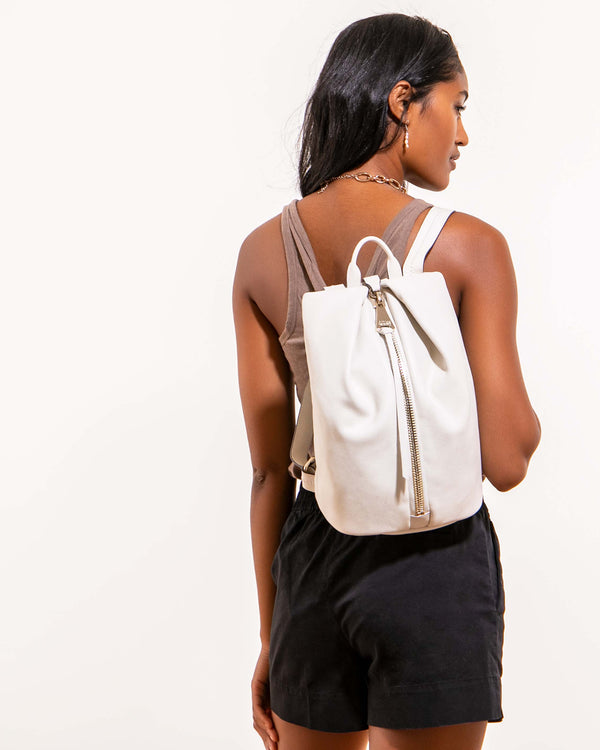 Tamitha Backpack Vanilla Ice - on model