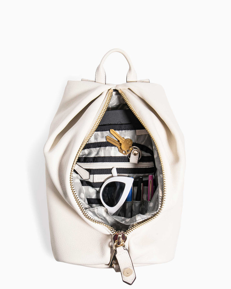 Tamitha Backpack Vanilla Ice - interior functionality