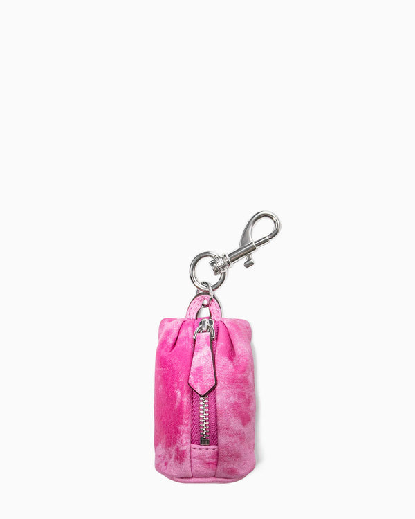 Tamitha Key Fob Pink Tie Dye - front