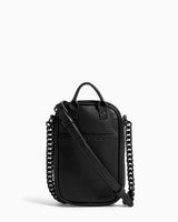Tamitha Phone Crossbody With RFID Black With Black Hardware - back