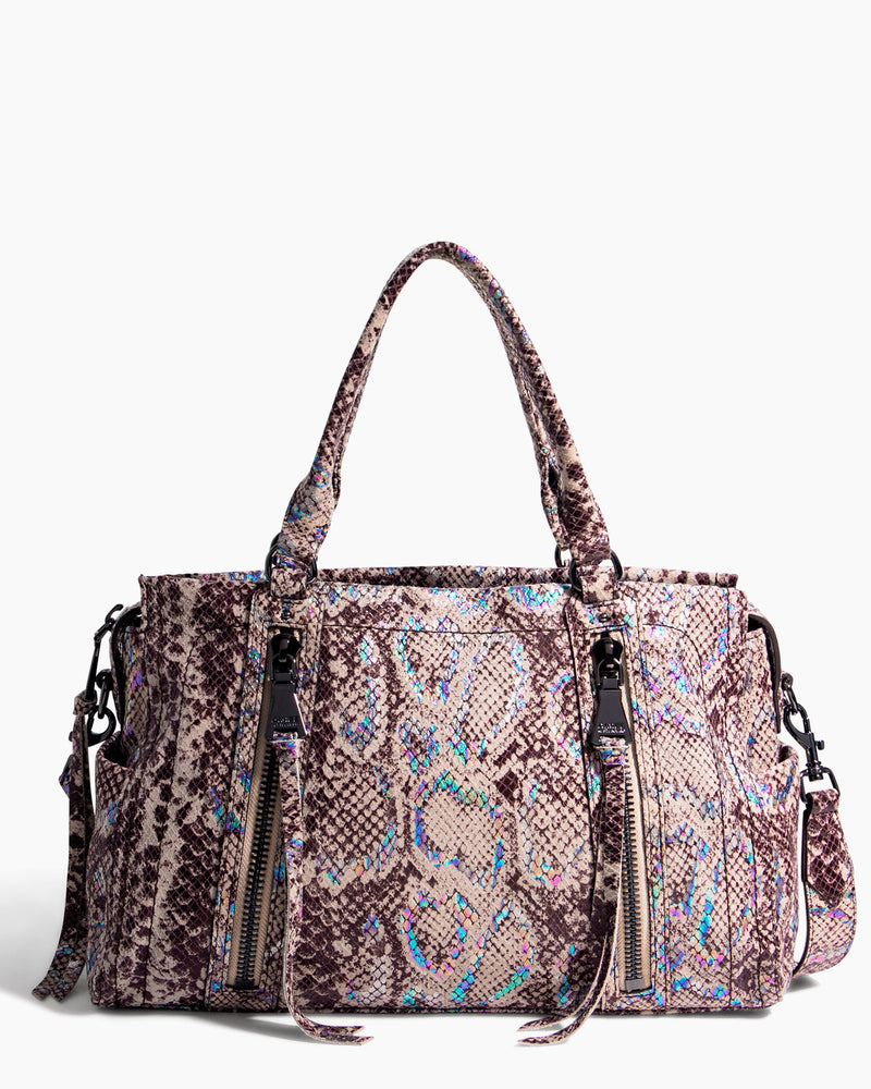 Zip Me Up Satchel Mystic Snake - front