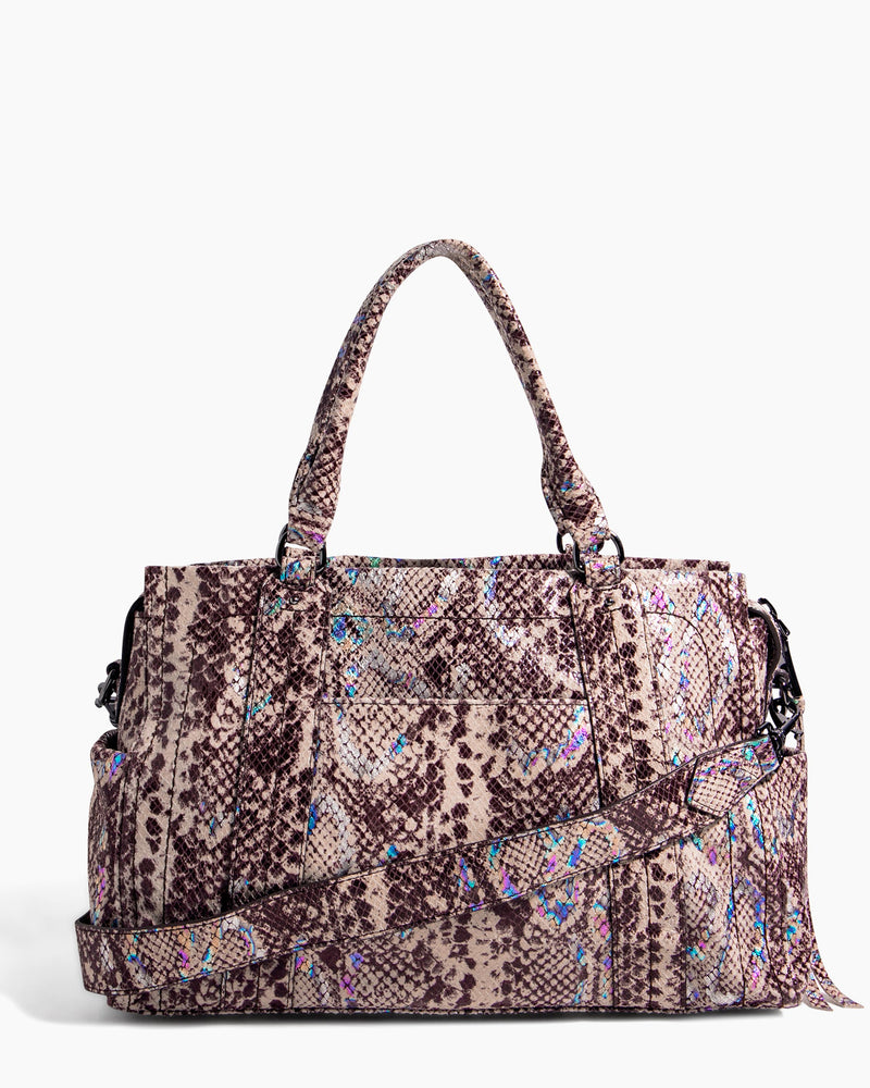 Zip Me Up Satchel Mystic Snake - back